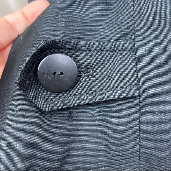 J’ENVIE SPORT NEW YORK Black Zip Lightweight Lined Linen Like Jacket. Size 8 - Picture 6 of 9
